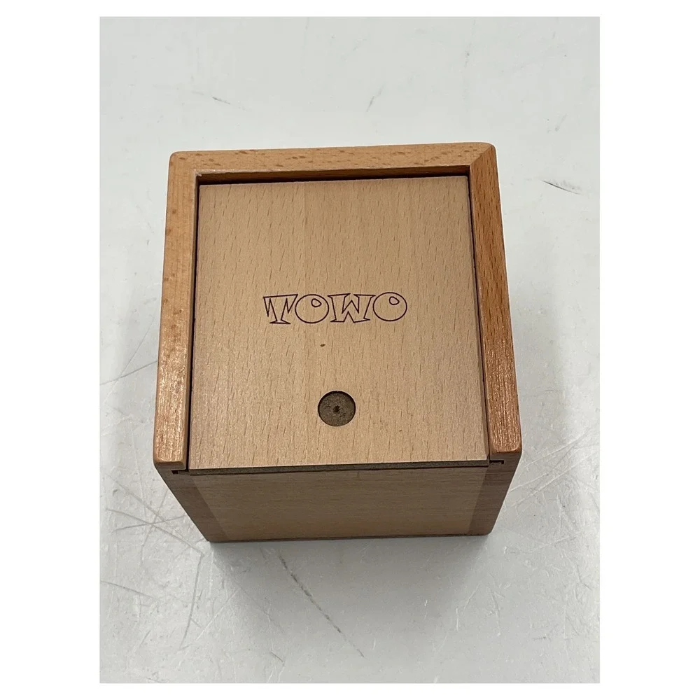 TOWO Toys of Wood Oxford Soma Cube Wooden 3D Brain Teaser Puzzle Logic Game